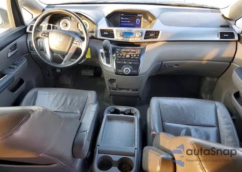 2012 Honda Odyssey Exl из США, поврежденный, VIN 5FNRL5H61CB077485
